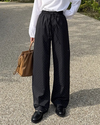 Dot banding pants