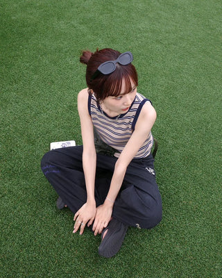 Triple Border Sleeveless