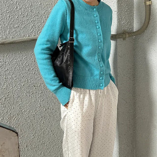 Simple knit cardigan