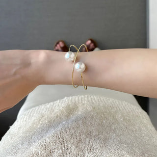 Double pearl bracelet