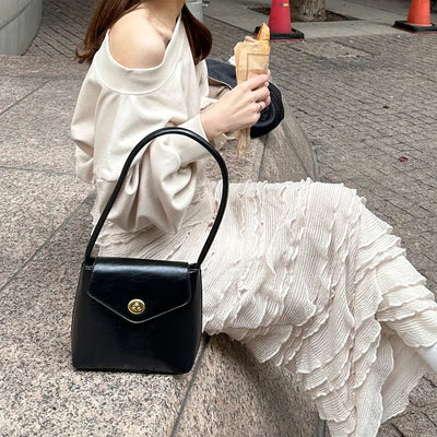 Frilled tiered long skirt