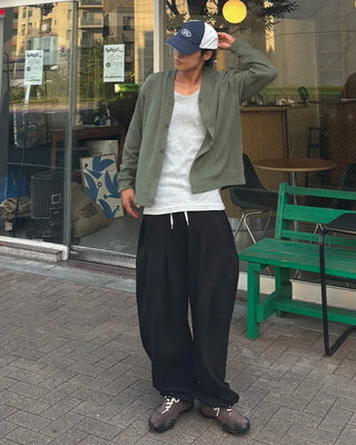 Double-Tuck Sweatpants