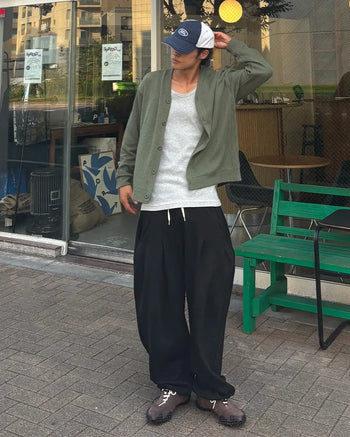 Double-Tuck Sweatpants
