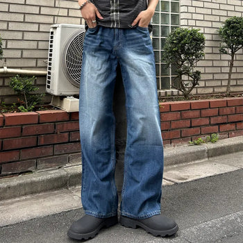 Ice denim pants