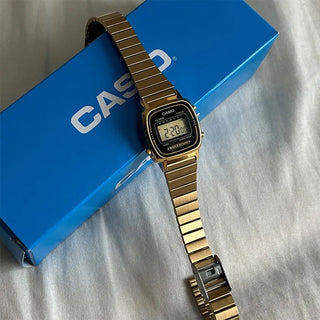 Gold Casio Digital Watch