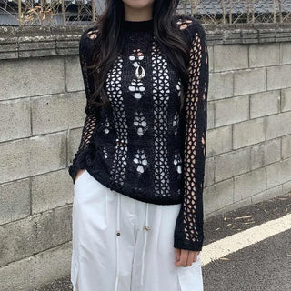 Vintage net knit