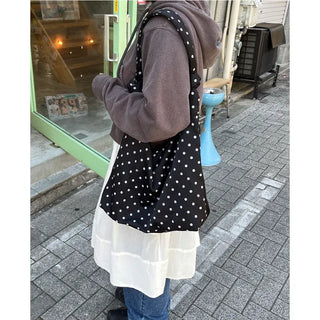 Polka Dot Shoulder Bag
