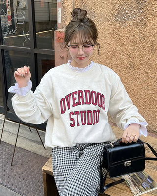 Letter print sweatshirt