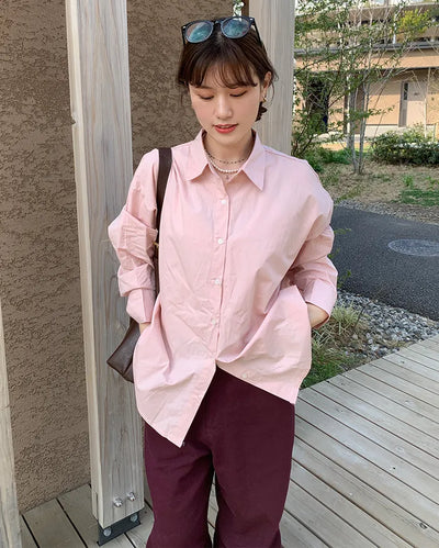 Basic oversized shirt