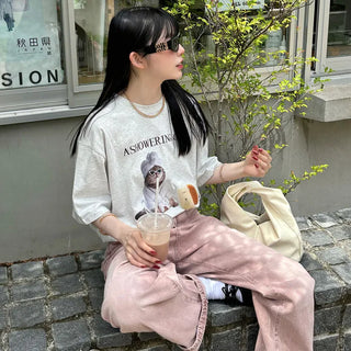 Big Cat Print T-Shirt