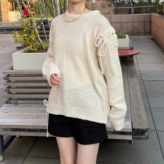 Eyelet Point Knit