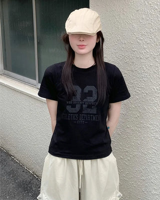 32 Lettering Short-Sleeve T-Shirt