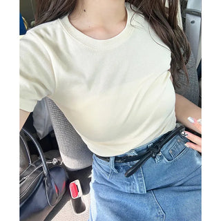 Basic short-sleeved T-shirt