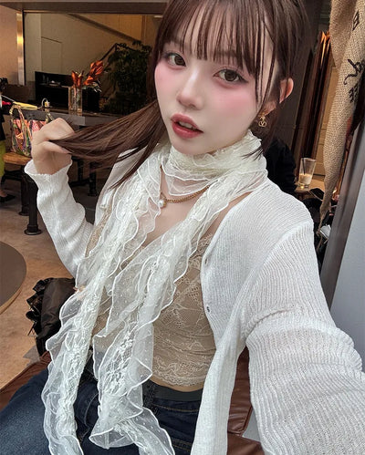 Lace scarf