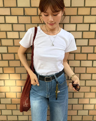 Basic crew neck T-shirt