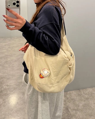 Corduroy Crossbody Bag