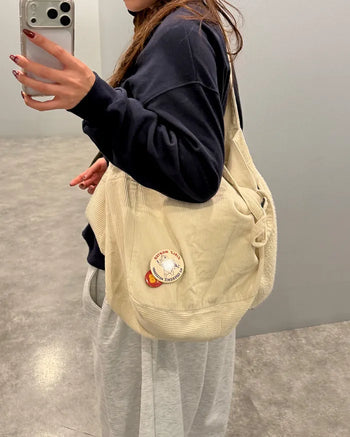 Corduroy Crossbody Bag