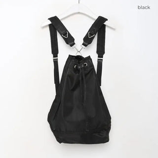2-way string shoulder backpack
