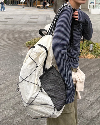 Drawstring Nylon Backpack