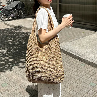 Rattan Shoulder Bag
