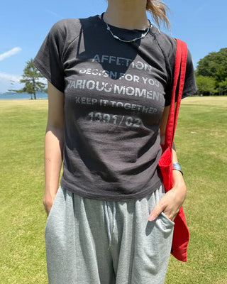 1991 Lettering Short-Sleeve T-Shirt