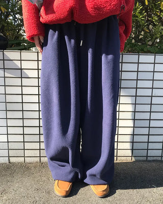 Waist String Fleece Jogger Pants