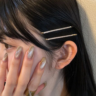 Rhinestone hairpin set