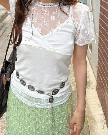 Oval Chain Belt