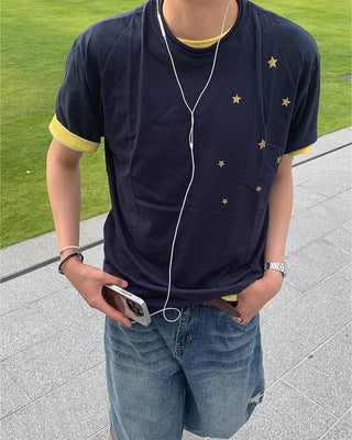(Unisex) Mini Star Point Short-Sleeve T-Shirt