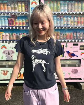 Dalmatian Half T-shirt