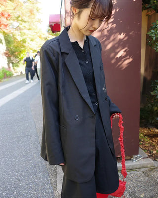 Oversized single jacket