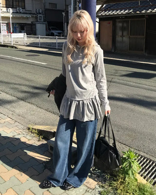 Parka Side Shirring Dress