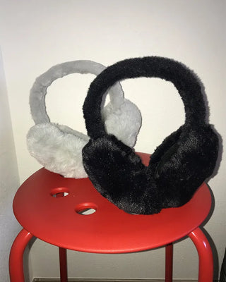 Milk fur earmuffs
