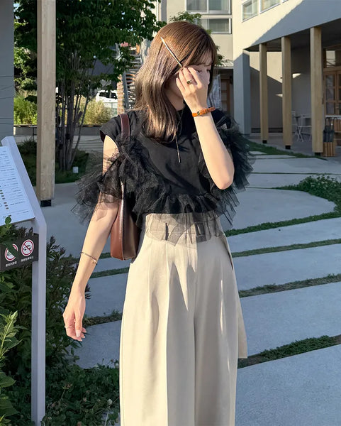 Bust Trace Point Sleeveless