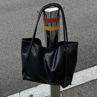 Heart Charm Big Tote Bag/Shoulder Bag
