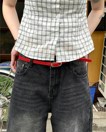 Simple slim belt