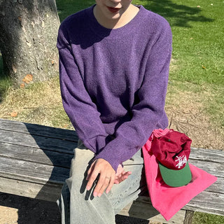 Wool round knit