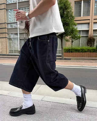 Selvedge Bermuda shorts