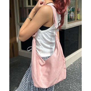 Simple shoulder and crossbody bag