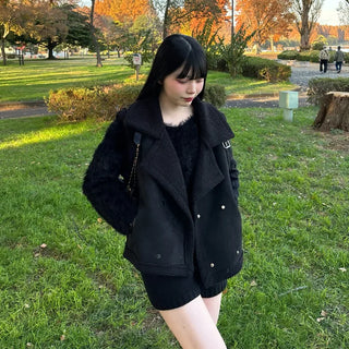 Sheepskin vest jacket