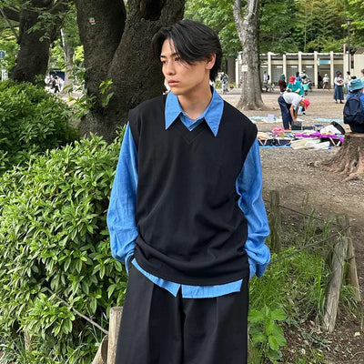 Oversized vest