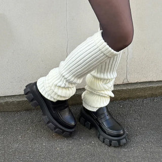 Knee-high leg warmers