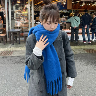 Colorful long scarf