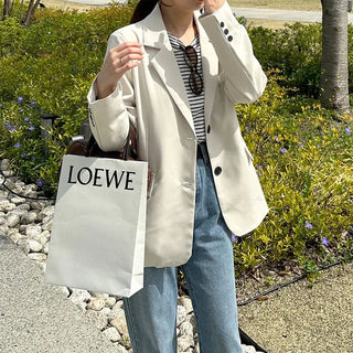 Back-button tailored jacket