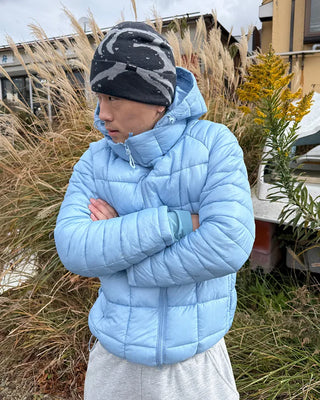 Lightweight duck down parka