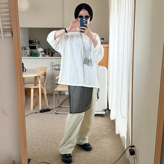 Slub Long T-shirt