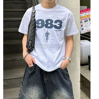 1983 logo print T-shirt