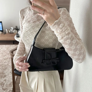 Ribbon Point Tote Bag