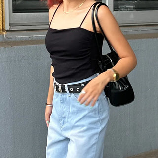 Camisole with shirred cups