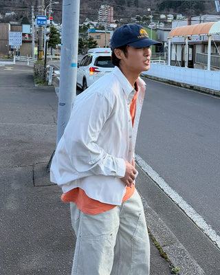 Basic oversized shirt